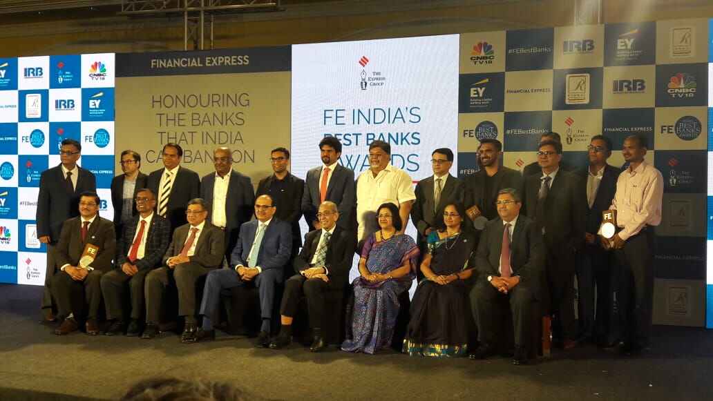 FE EST BANKS AWARDs ceremony on 10/01/19 at MumbaiB